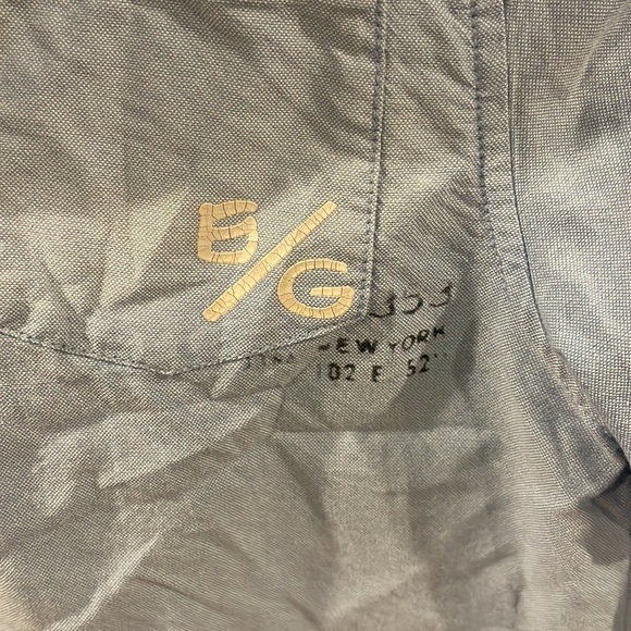 Saks scotch shrunk 2 layer button down shirt - Picture 5 of 7